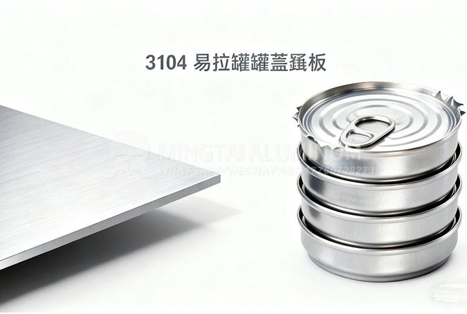 3104 aluminum for beverage can lids